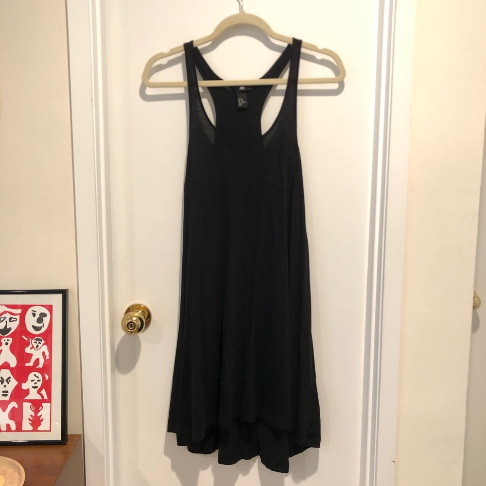 H&M Black Cotton Sundress